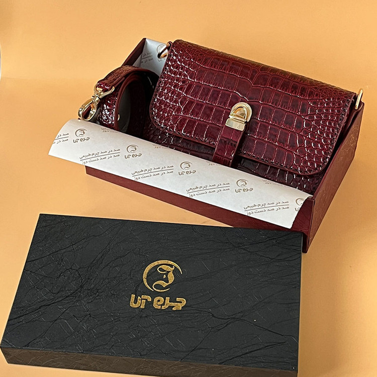 کیف زنانه خانه چرم آنا مدل V-25735