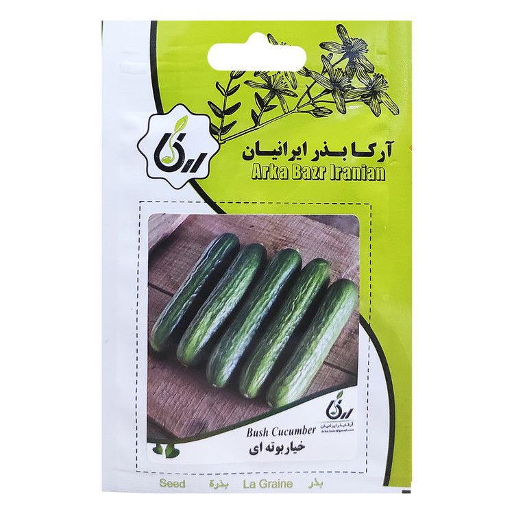 بذر صیفی جات گلدانی آرکا بذر ایرانیان کد ARK-A-ARK-08 وزن 100 گرم مجموعه 8 عددی