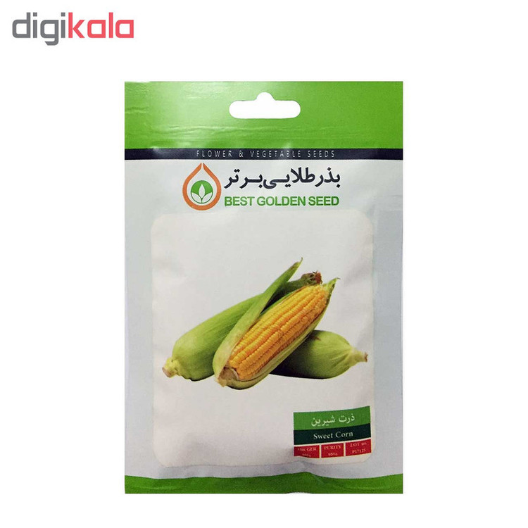 بذر ذرت شیرین بذر طلایی برتر کد BZT-57