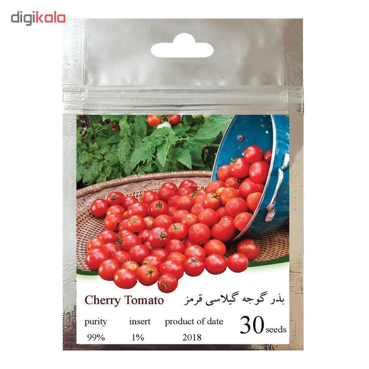 بذر گوجه گیلاسی قرمز چری مدل 085