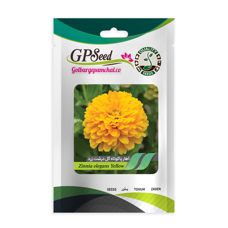 بذر گل آهار همه رنگ گلدانی گلبرگ پامچال کد G-P-GP-08 مجموعه 8 عددی