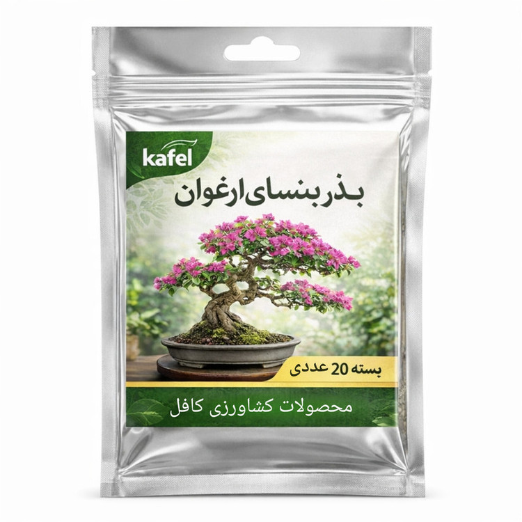 بذر بنسای ارغوان کافل مدل 02 وزن 10 گرم