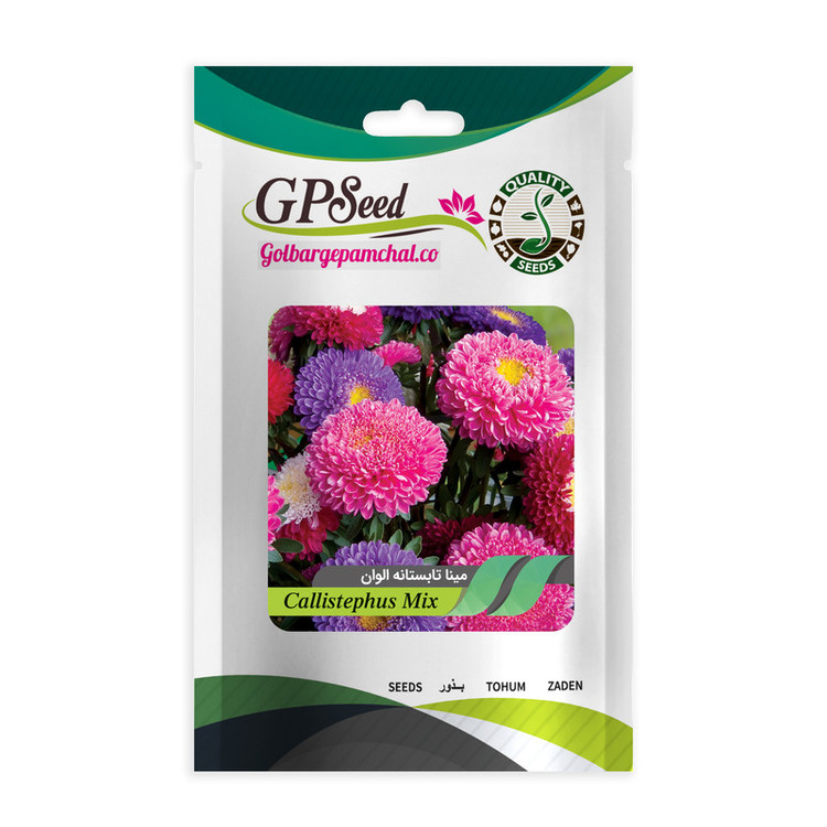 بذر گل مینا و مینا چمنی همه رنگ گلدانی گلبرگ پامچال کد G-P-GP-08 مجموعه 8 عددی