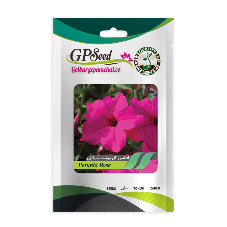بذر گل اطلسی همه رنگ گلدانی گلبرگ پامچال کد G-P-GP-06 مجموعه 6 عددی