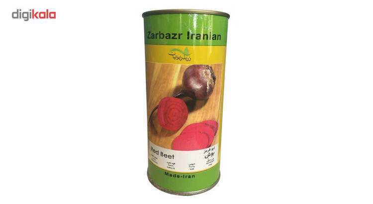 بذر لبو قرمز زر بذر ایرانیان قوطی 100 گرمی مدل بوش کد GH100g-23