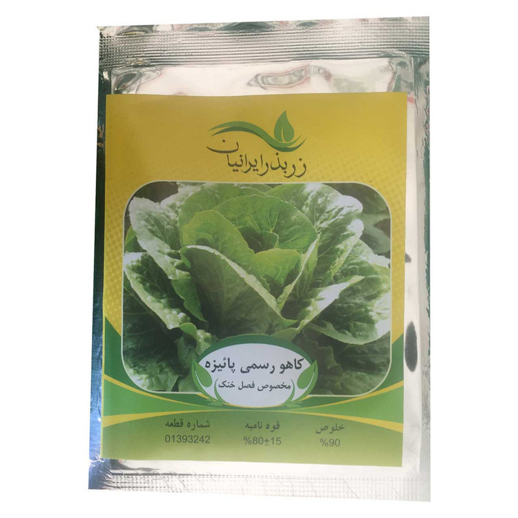 بذر کاهو رسمی پائیزه زر بذر ایرانیان مدل P31