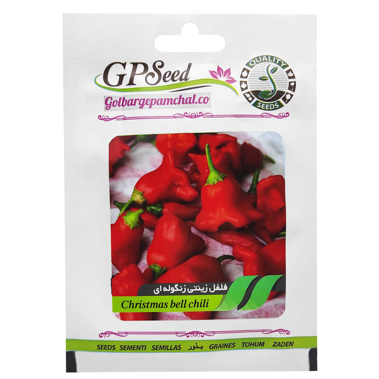 بذر فلفل زینتی زنگوله ای گلبرگ پامچال کد GPF-176