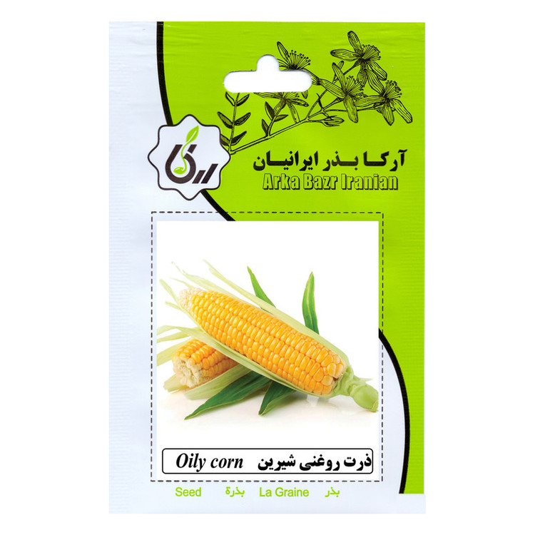 بذر ذرت همه رنگ آرکا بذر ایرانیان کد ARK-A-ARK-012 وزن 200 گرم مجموعه 12 عددی