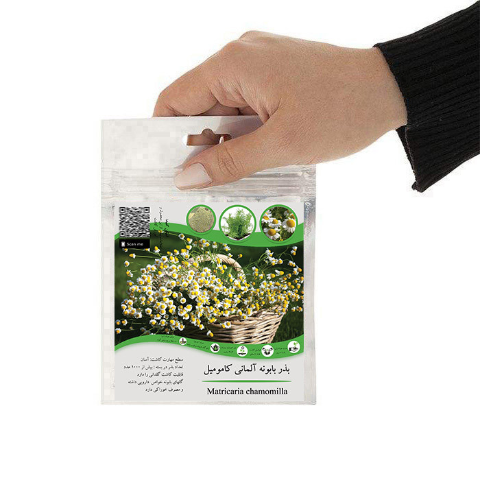 بذر گل بابونه آلمانی کامومیل مدل GL01