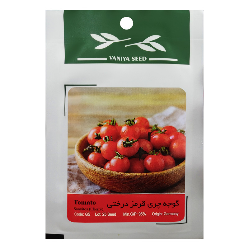 بذر گوجه چری قرمز درختی وانیا سید مدل G5