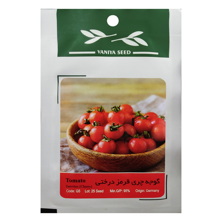 بذر گوجه چری قرمز درختی وانیا سید مدل G5