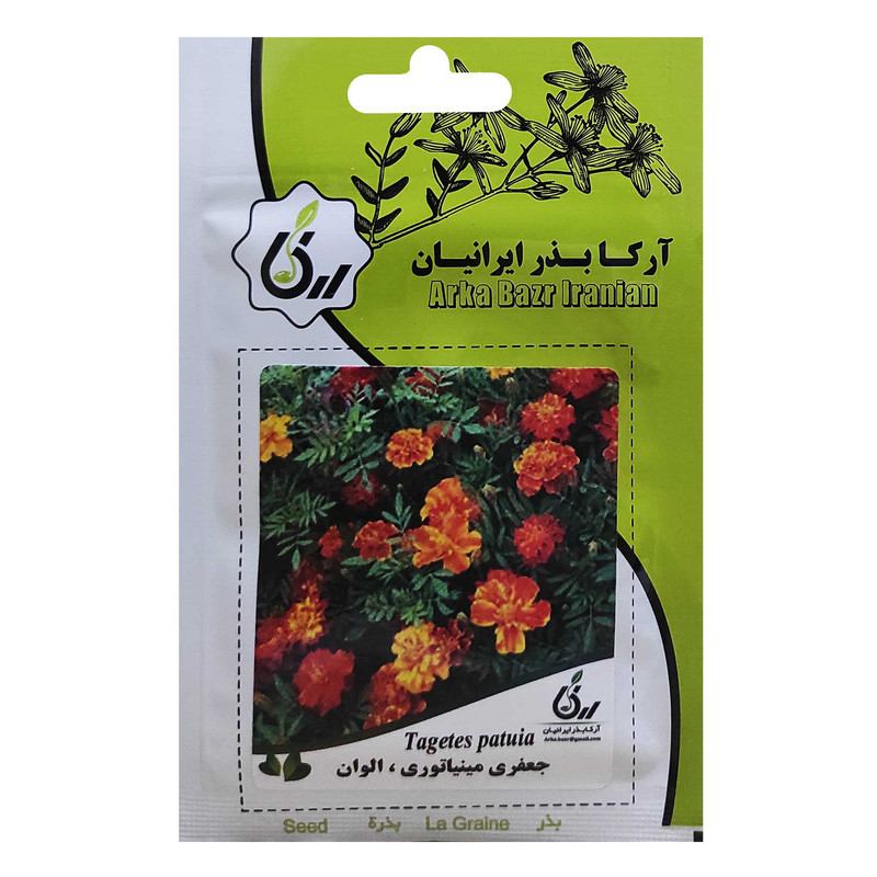 بذر جعفری مینیاتوری الوان آرکا بذر ایرانیان کد ARK-029