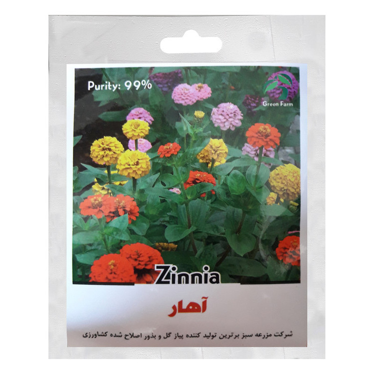 بذر گلهای پرگلبرگ گرین فارم کد 0025 بسته 5 عددی