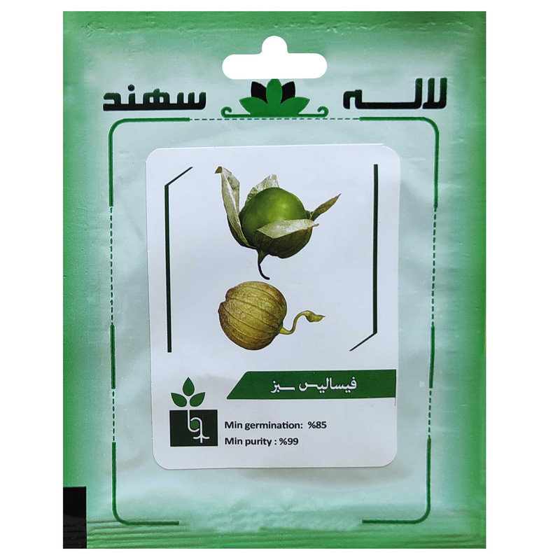 بذر فیسالیس سبز لاله سهند کد LSP-078