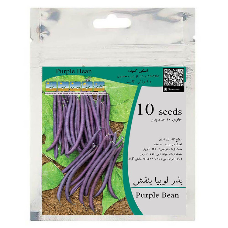 بذر لوبیا بنفش مدل GL10