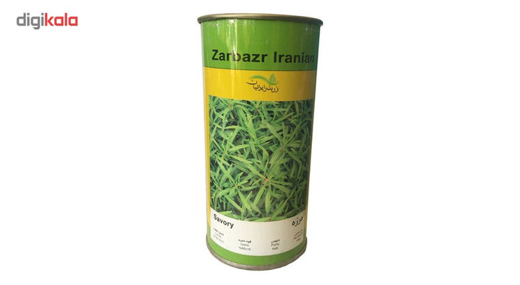 بذر مرزه زر بذر ایرانیان قوطی 100 گرمی کد GH100g-09