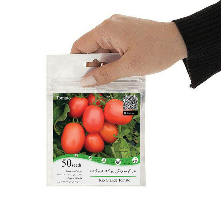 بذر گوجه فرنگی قرمز ریوگراند گلس گاردن مدل GL50