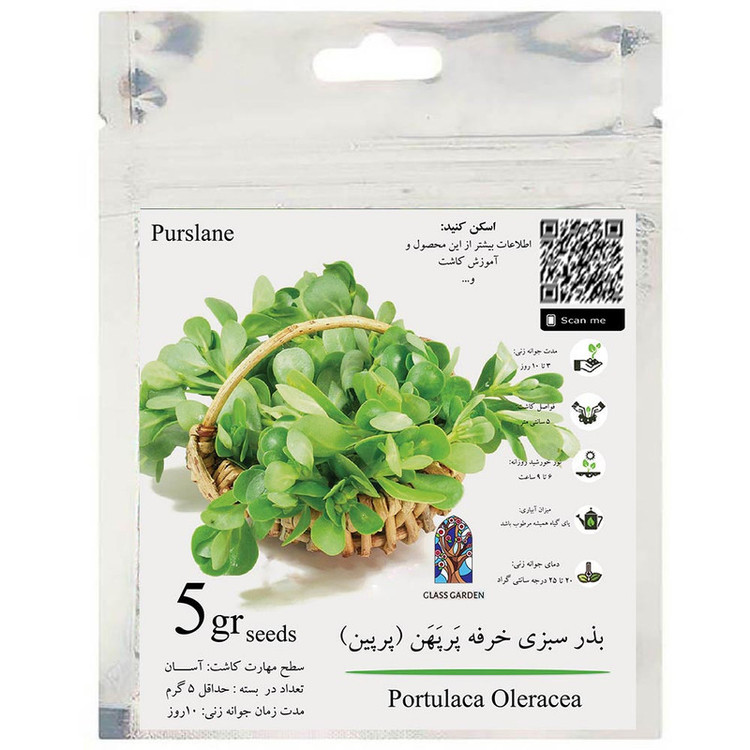 بذر خرفه گلس گاردن مدل GL5gr
