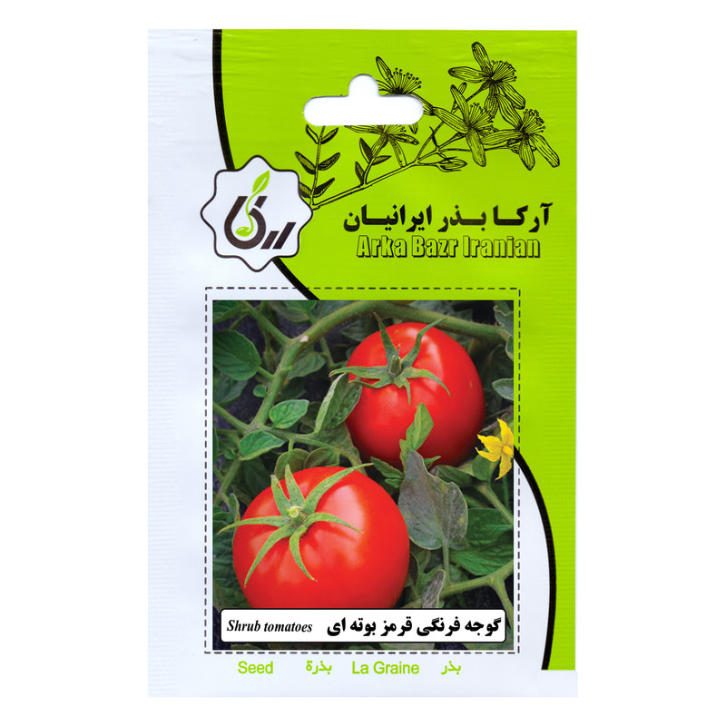 بذر گوجه فرنگی قرمز بوته ای آرکا بذر ایرانیان مدل B144