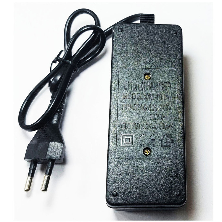 شارژر باتری لیتیوم یون 1000 میلی آمپر مدل SM-101A