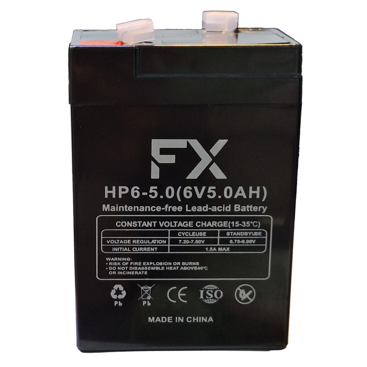 باتری سیلد اسید 6 ولت 5 آمپر ساعت اف ایکس مدل HP6-5