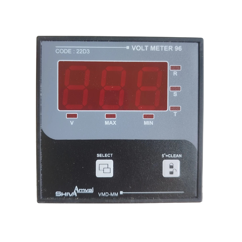 ولت متر شیوا امواج مدل VMD-MM کد 22D3 بسته هشت عددی