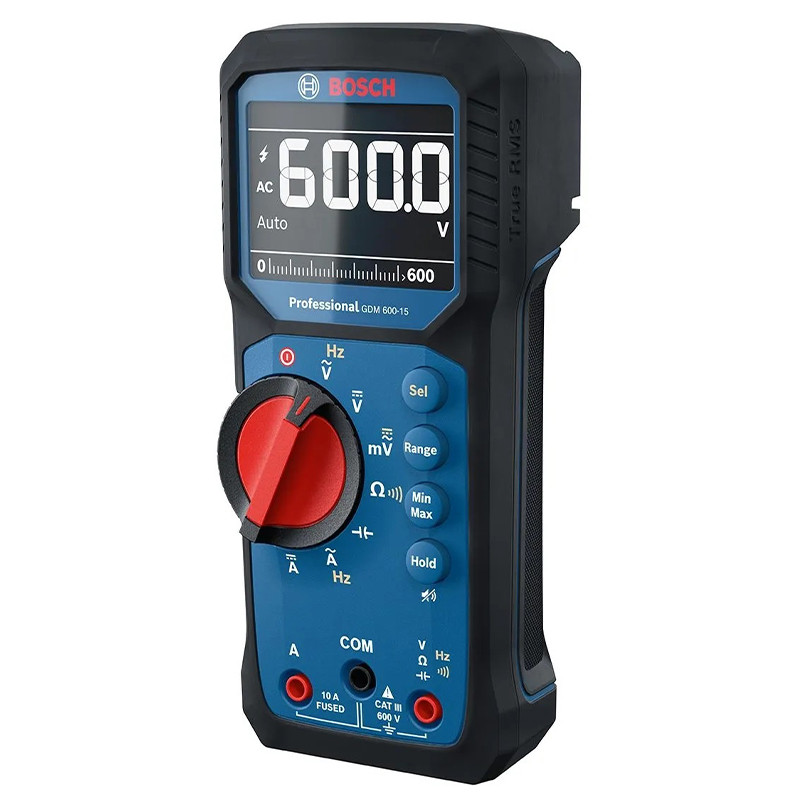 مولتی متر دیجیتال 600 ولت بوش مدل فوق حرفه ای کد GDM 600-15 True Rms