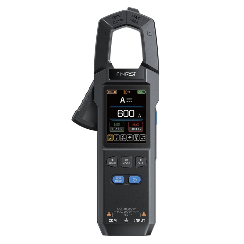 مولتی‌ متر کلمپی دیجیتال 600 آمپر فنیرسی مدل DMC-100