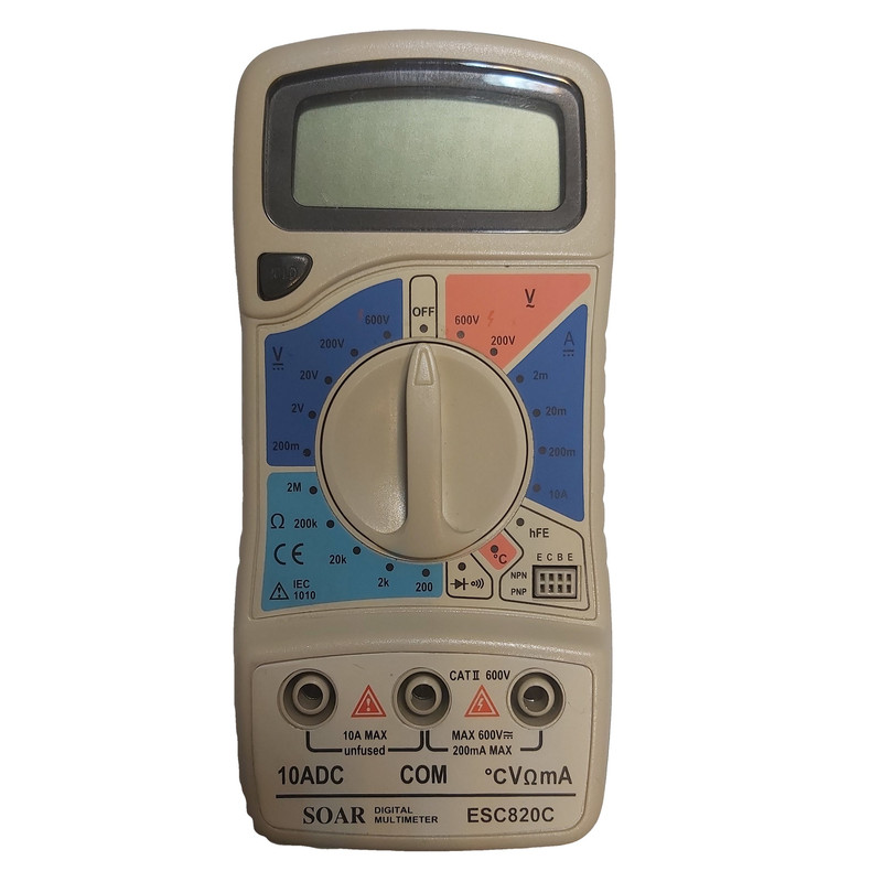مولتی متر دیجیتال سوآر مدل DT-820C