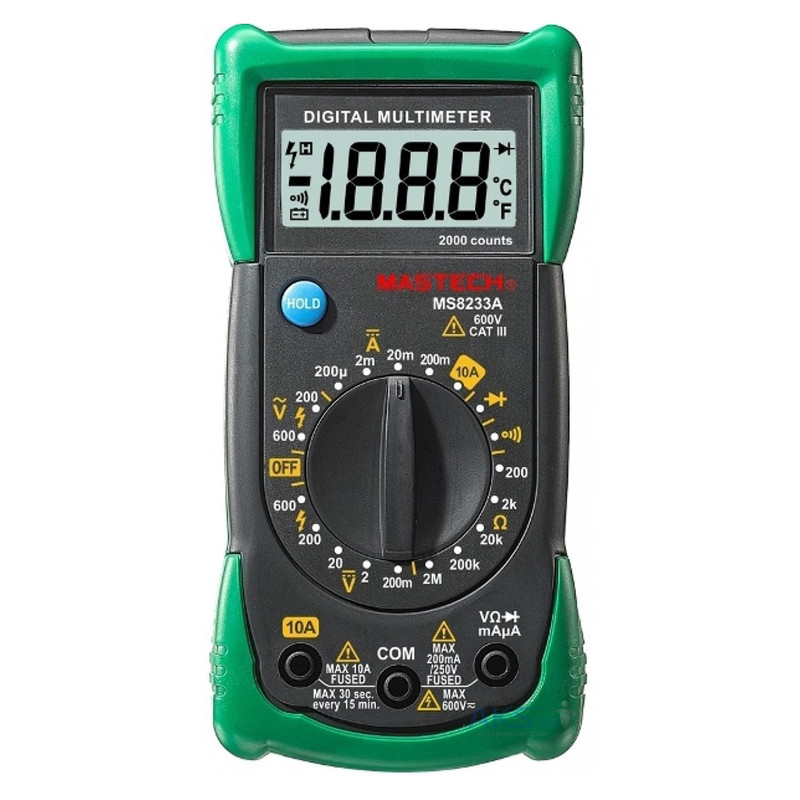 مولتی متر دیجیتال مستک مدل MS8233A
