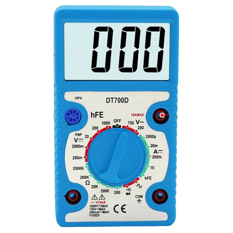 مولتی متر دیجیتال مدل DE-LE-DT700