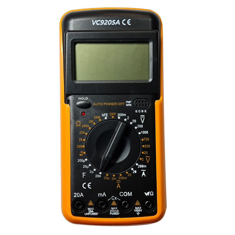 مولتی متر دیجیتال مدل VC9205A