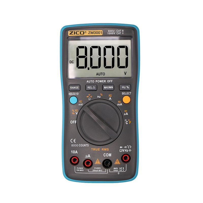 مولتی متر دیجیتال زیکو مدل Zm-3001