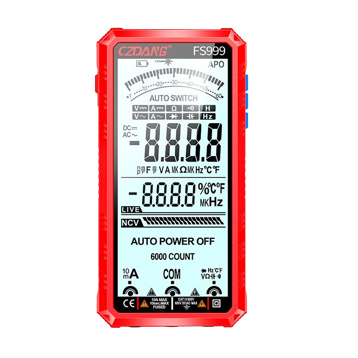 مولتی متر دیجیتال 10 آمپر زدانگ مدل FS999