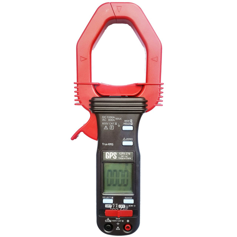 کلمپ متر جی پی اس لیمیتد مدل GPS-270 دیجیتالی پرتابل AC DC