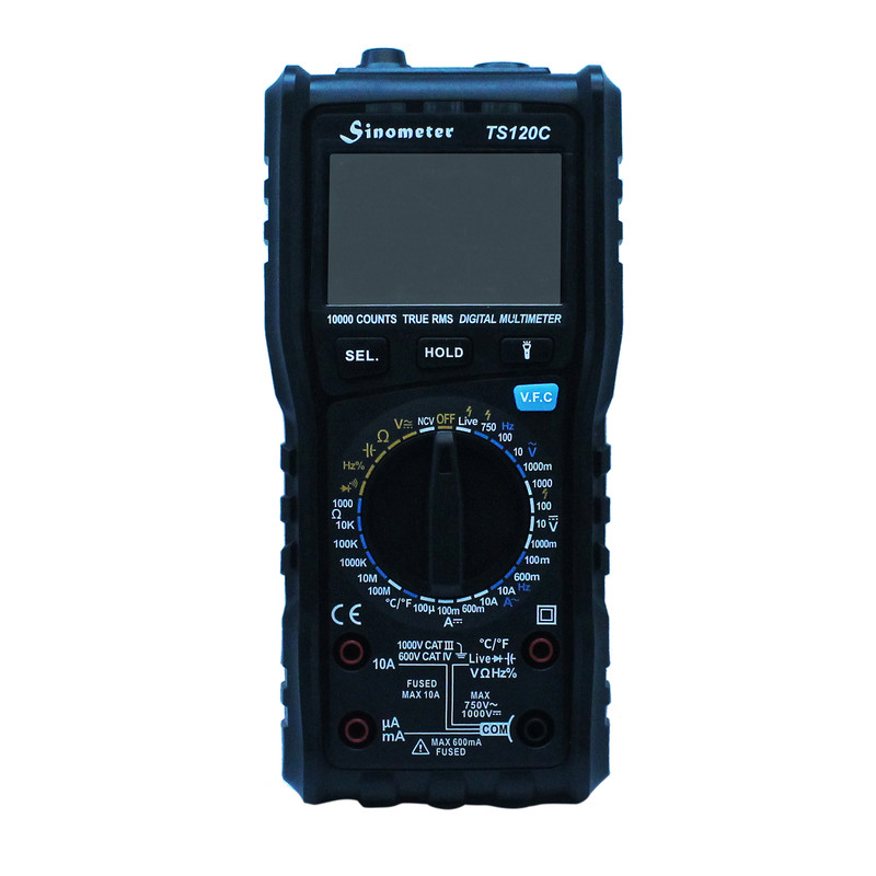 مولتی متر دیجیتال سینومتر مدل TS120C