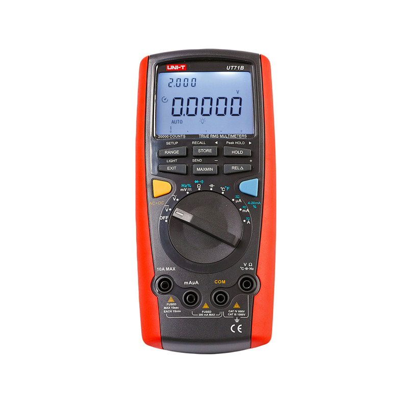 مولتی متر دیجیتال یونی-تی مدل UT71B