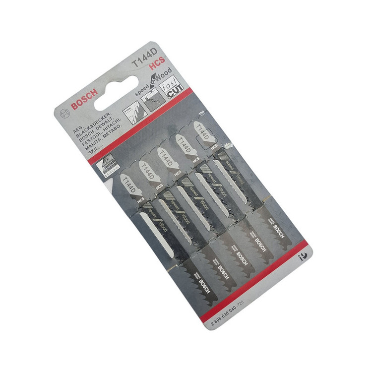 تیغ اره عمودبر چوب بوش مدل T144D مجموعه 5 عددی