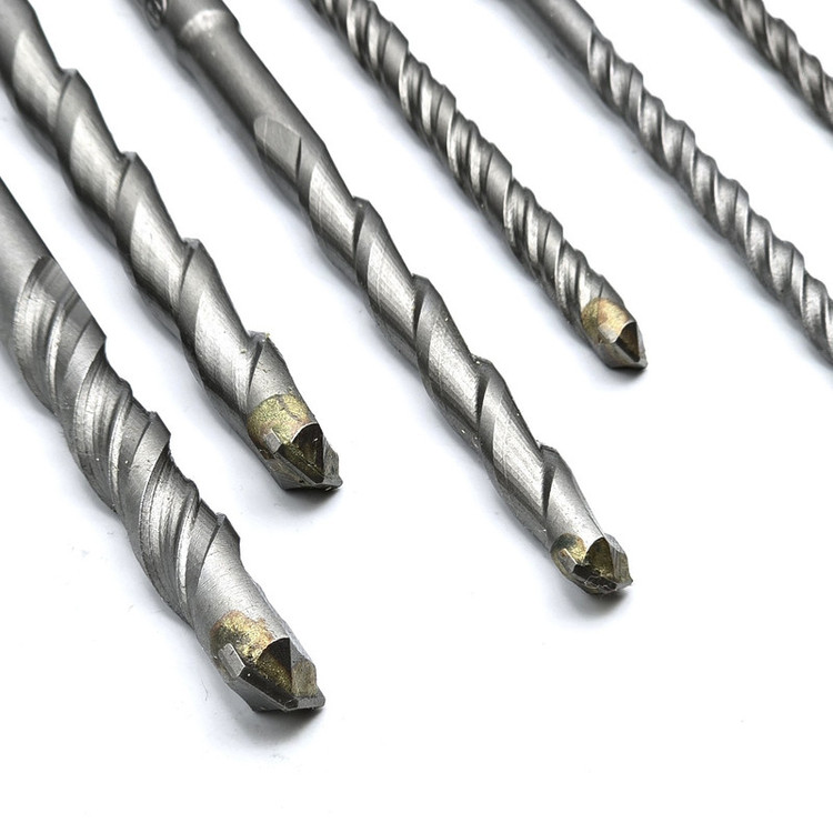 مته الماسه چهار شیار گوانژو کد 16-CM سایز 4-6-7-8-10-12-14 مجموعه 7 عددی