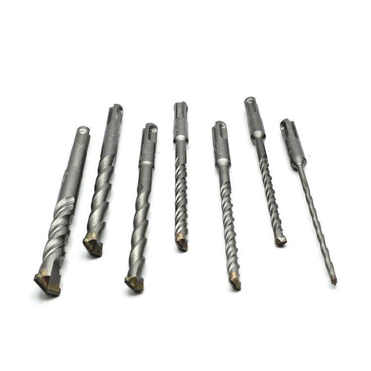 مته الماسه چهار شیار گوانژو کد 16-CM سایز 4-6-7-8-10-12-14 مجموعه 7 عددی