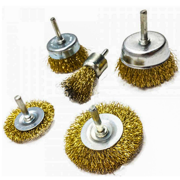 فرچه سیمی سر دریلی مدل TRSS 369 مجموعه 5 عددی