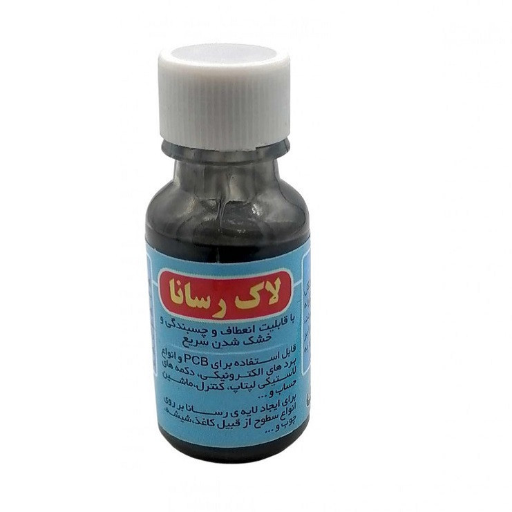 لاک رسانا تکنوشیمی مدل TK-C60 حجم 15 میلی لیتر
