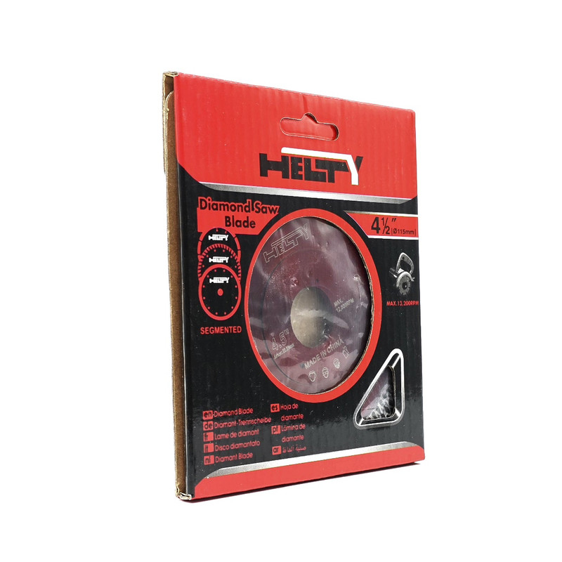 صفحه مینی فرز پرسلان بر هیلتی مدل DIAMOND-SAW-BLADE کد 115MM