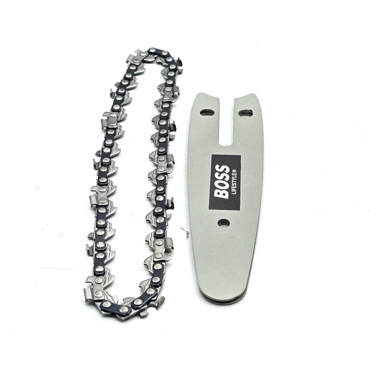 زنجیر و ساطوری اره زنجیری شارژی باس مدل 10CM-4INCH