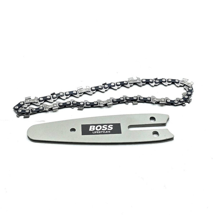 زنجیر و ساطوری اره زنجیری شارژی باس مدل 10CM-4INCH