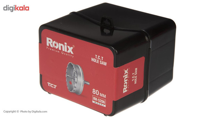 مته گردبر الماسه رونیکس مدل RH-5206 سایز 80 میلی متر