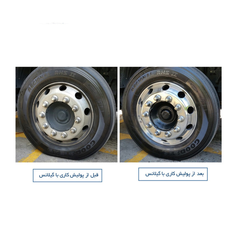 صفحه پولیش گیلانس مدل 140mm