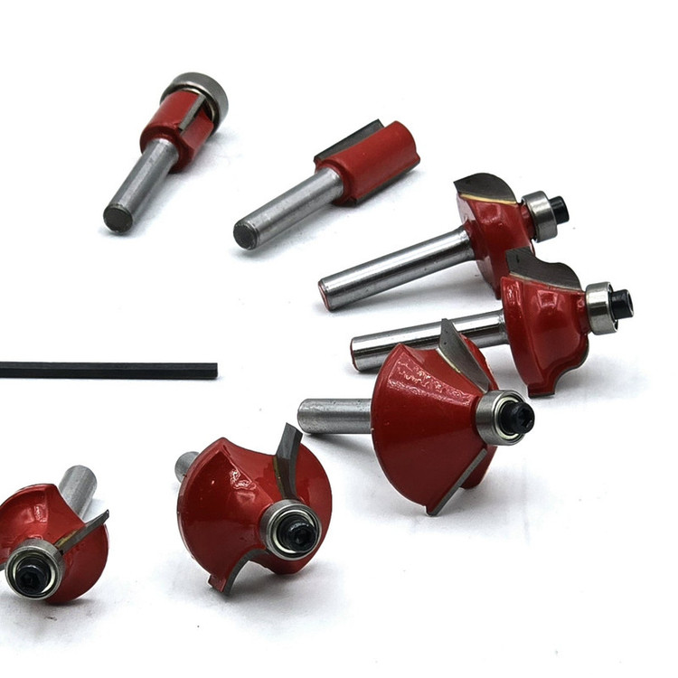 مته اور فرز مشتی باس مدل SHANK-6MM مجموعه 15 عددی