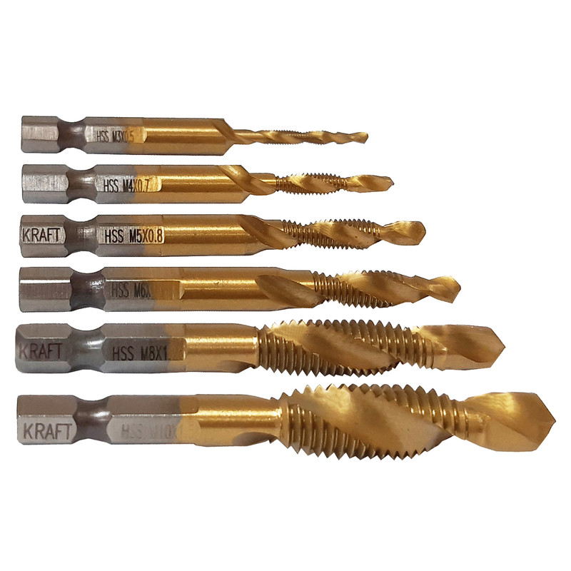 مته قلاویز اچ تی پلاس مدل HT -00345681 مجموعه شش عددی