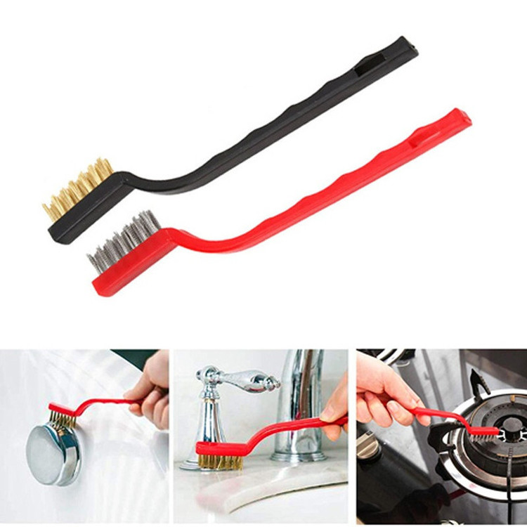 فرچه سیمی طرح مسواک مدل IMPA510762 بسته 10 عددی